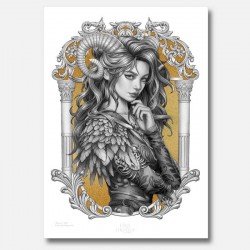 Ebony - Lámina Artística...