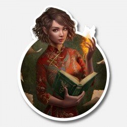 Pegatina vinilo - Kirsten