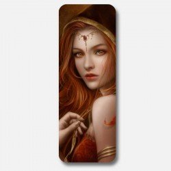 Mini Bookmark - Red path of...
